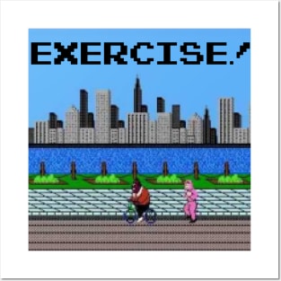 Exercise Training Gym Posters and Art